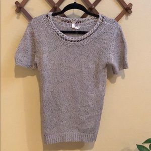 Anthropologie knitted sweater shirt size XS